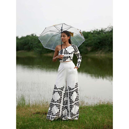 Amrood White Co-Ord (Set of 2)