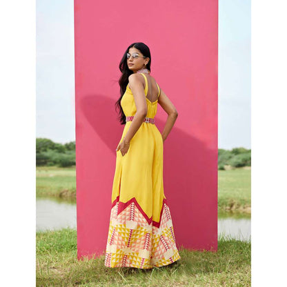 Amrood Yellow Jumpsuits