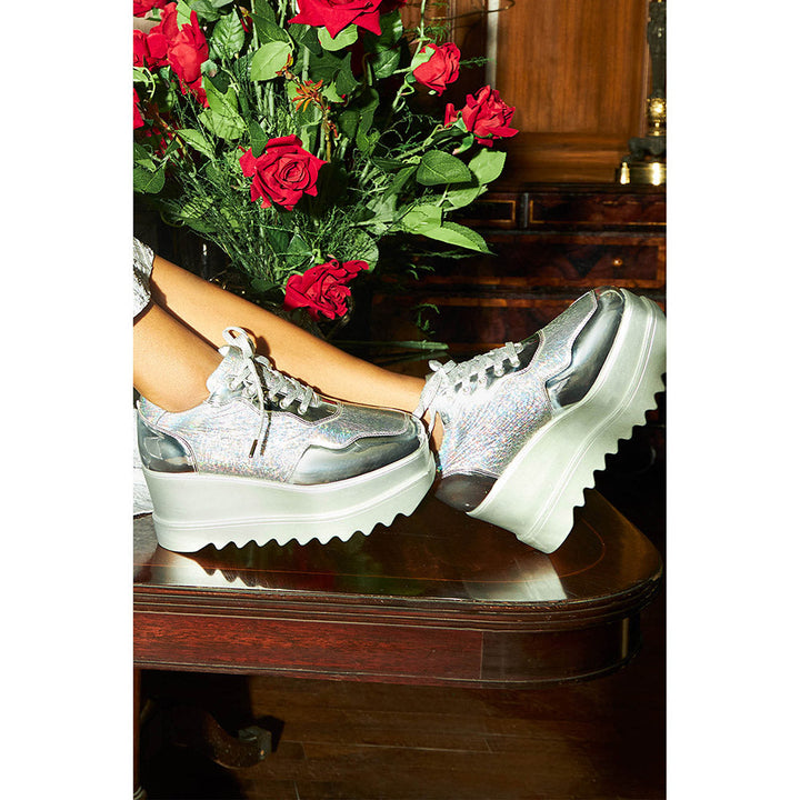 Anaar Boogie Woogie Wedding Wedge Sneakers