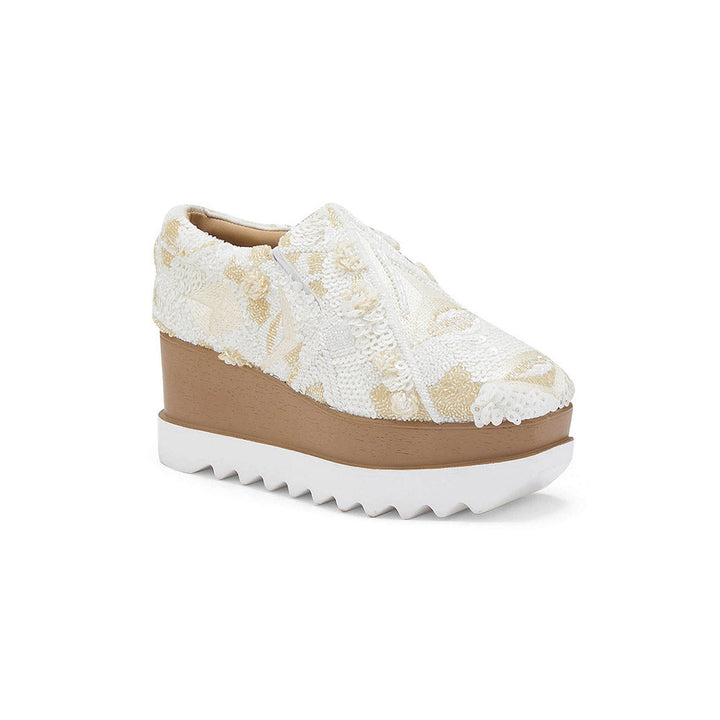 Anaar Enchanted Wedding Wedge Sneakers