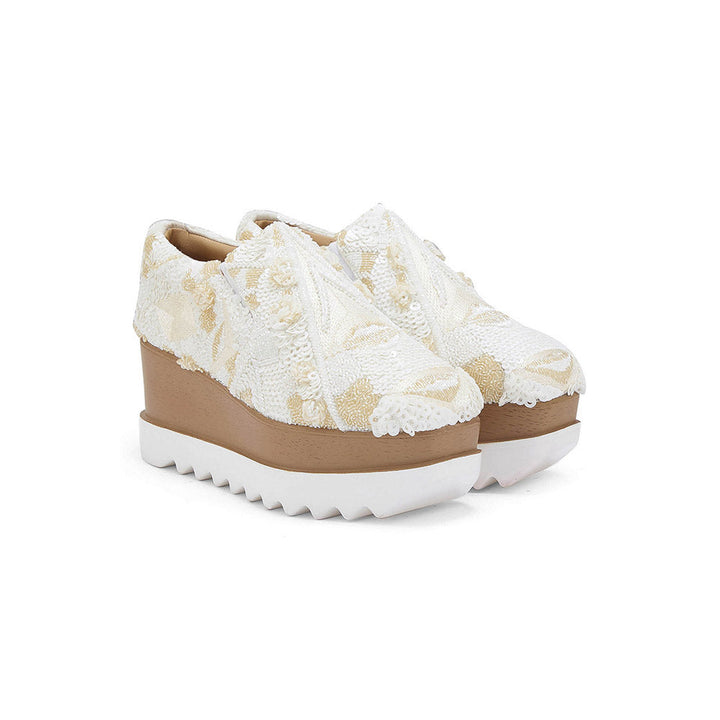 Anaar Enchanted Wedding Wedge Sneakers