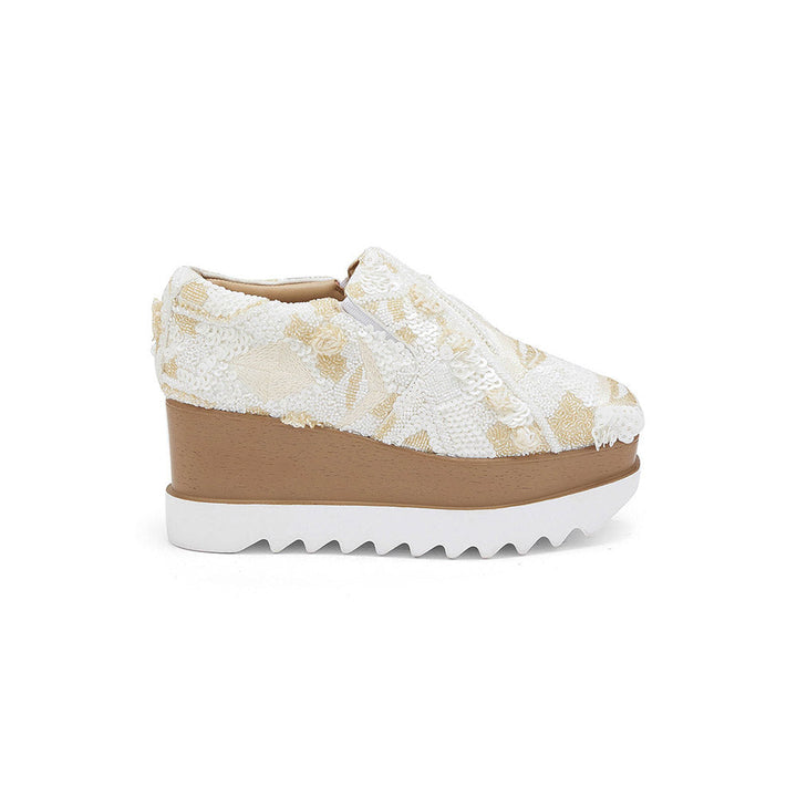 Anaar Enchanted Wedding Wedge Sneakers