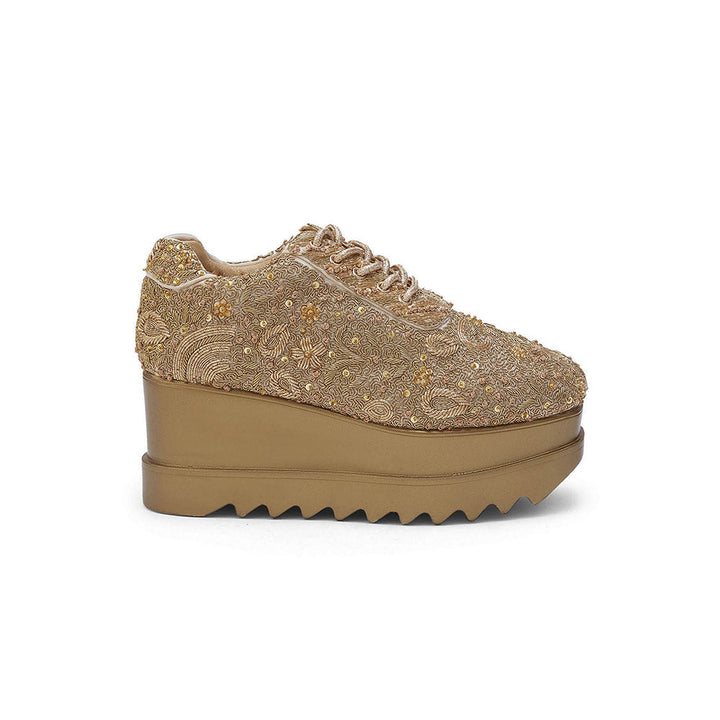 Anaar Kintsugi Wedding Wedge Sneakers