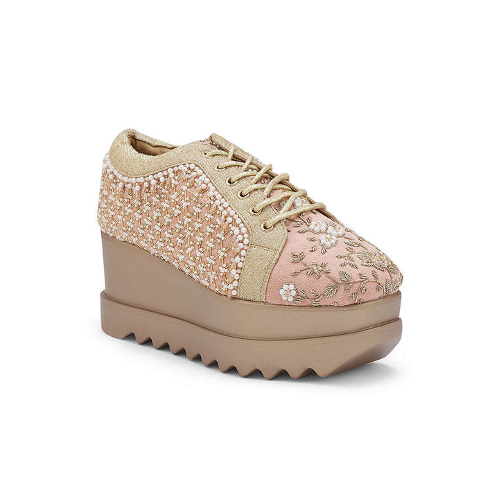 Anaar Mahal Signature Wedding Wedge Sneakers