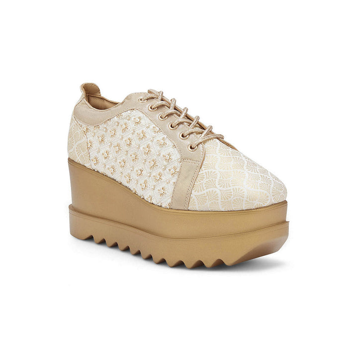 Anaar Rumi Wedding Wedge Sneakers