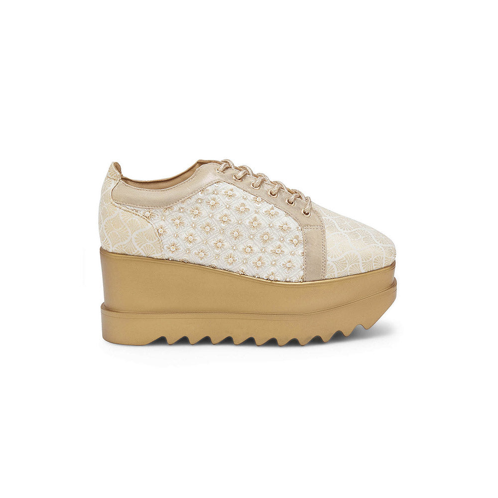 Anaar Rumi Wedding Wedge Sneakers