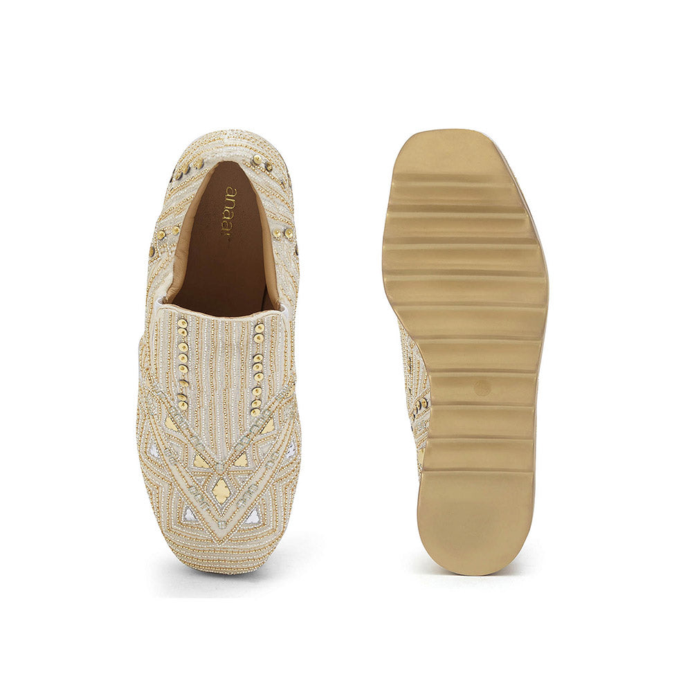 Anaar Art Deco 23 Wedding Wedge Sneakers