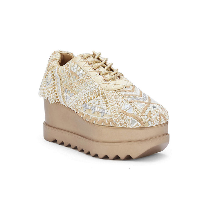 Anaar Jashn Wedding Wedge Sneakers