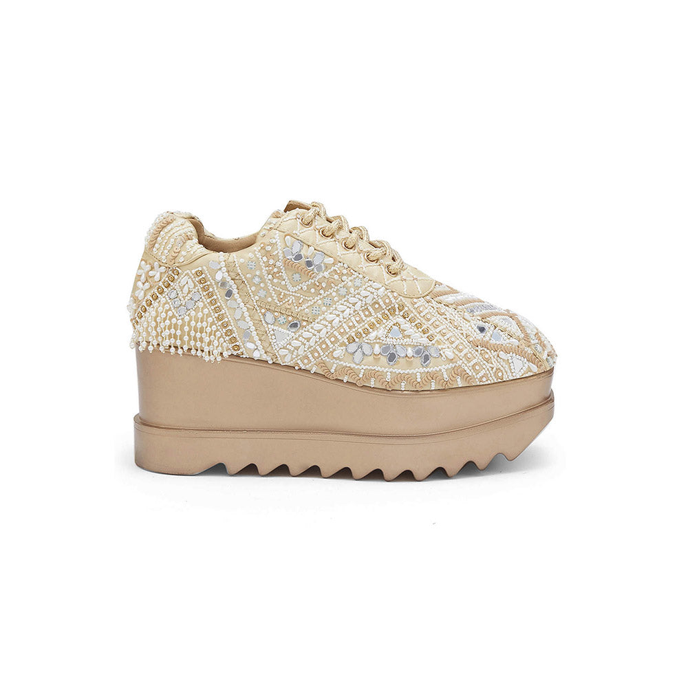 Anaar Jashn Wedding Wedge Sneakers