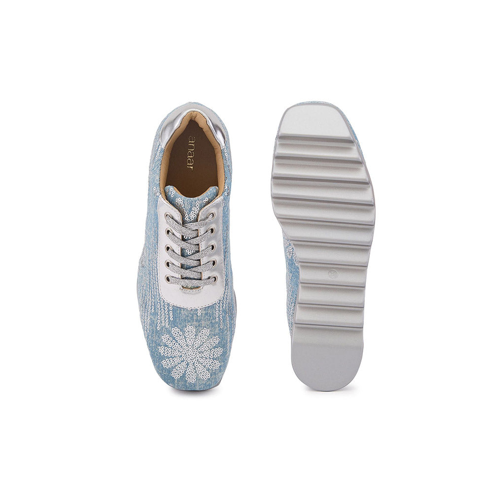 Anaar BLUE MOON Wedge Sneakers