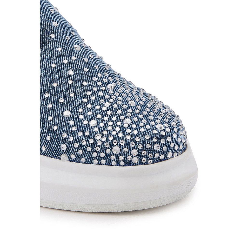 Anaar GLITTER RAIN Flat Sneakers