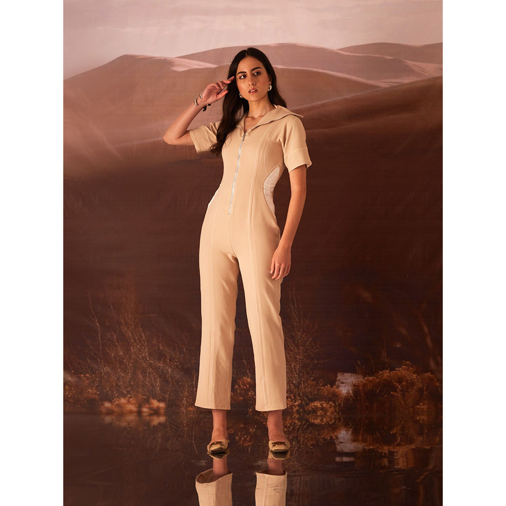 AN'ERA BY ASMITA VERMA Beige June Jumpsuit