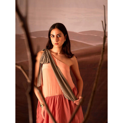 AN'ERA BY ASMITA VERMA Cupid One Shoulder Dress