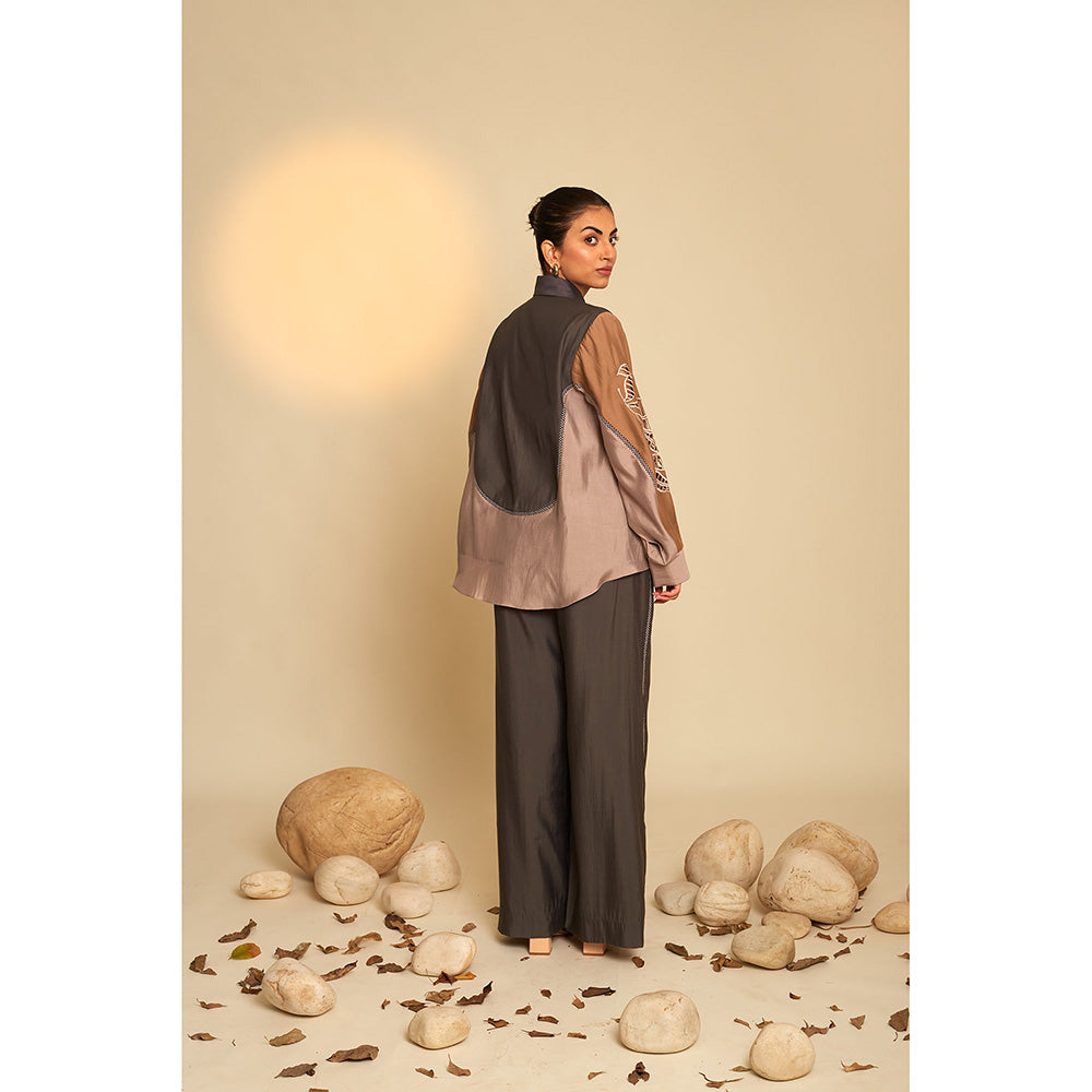 AN'ERA BY ASMITA VERMA Elora Multi-Color Co-Ord (Set of 2)