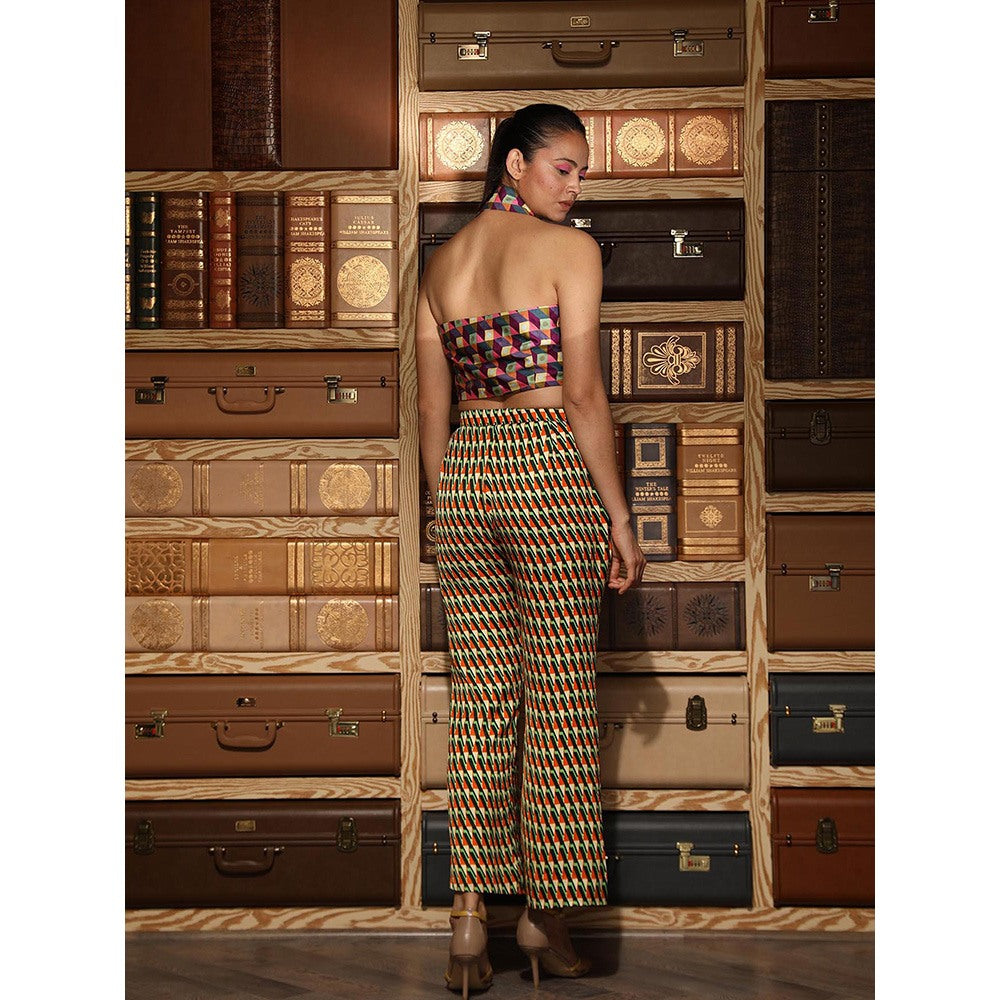 Ankur J Multicolour Printed Co-Ord (Set of 3)