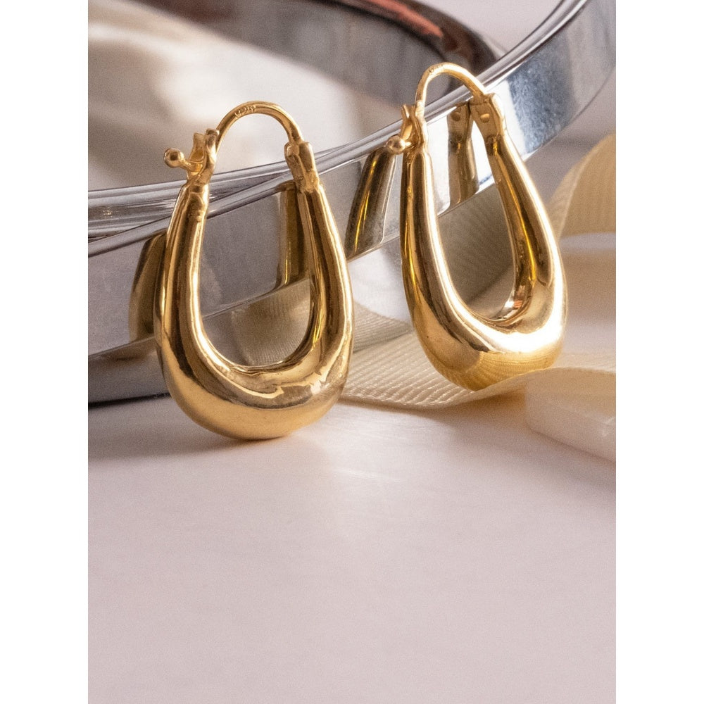 ANUSHKA JAIN JEWELLERY Long Baali Hoops