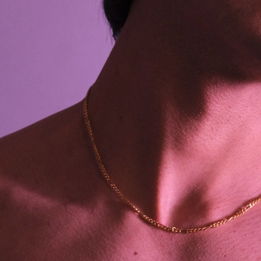 ANUSHKA JAIN JEWELLERY Gold 925 Mini Figaro Chain