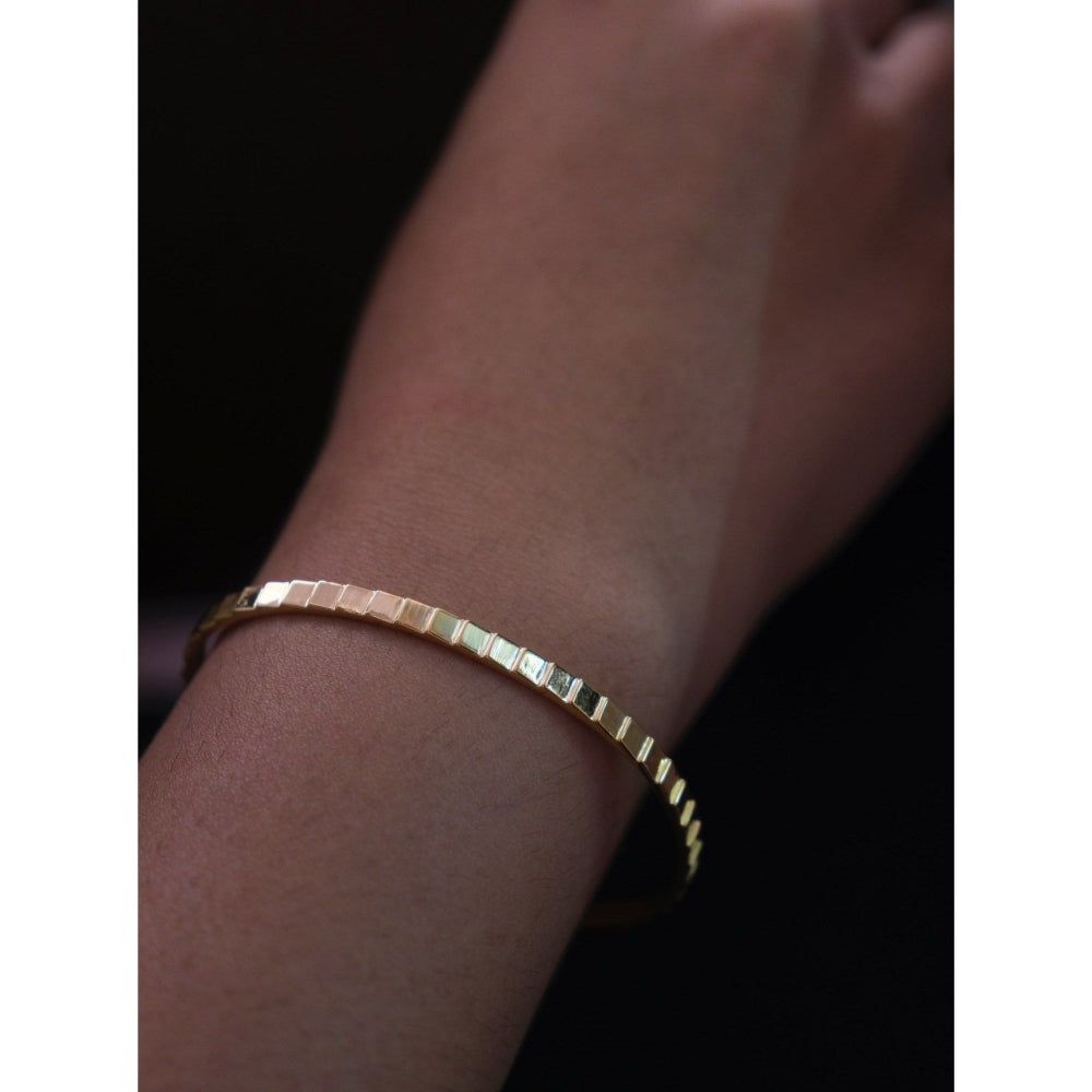 ANUSHKA JAIN JEWELLERY Gold 925 Layered Cuff Bracelet