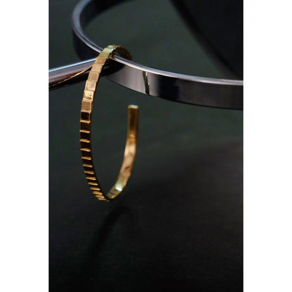 ANUSHKA JAIN JEWELLERY Gold 925 Layered Cuff Bracelet