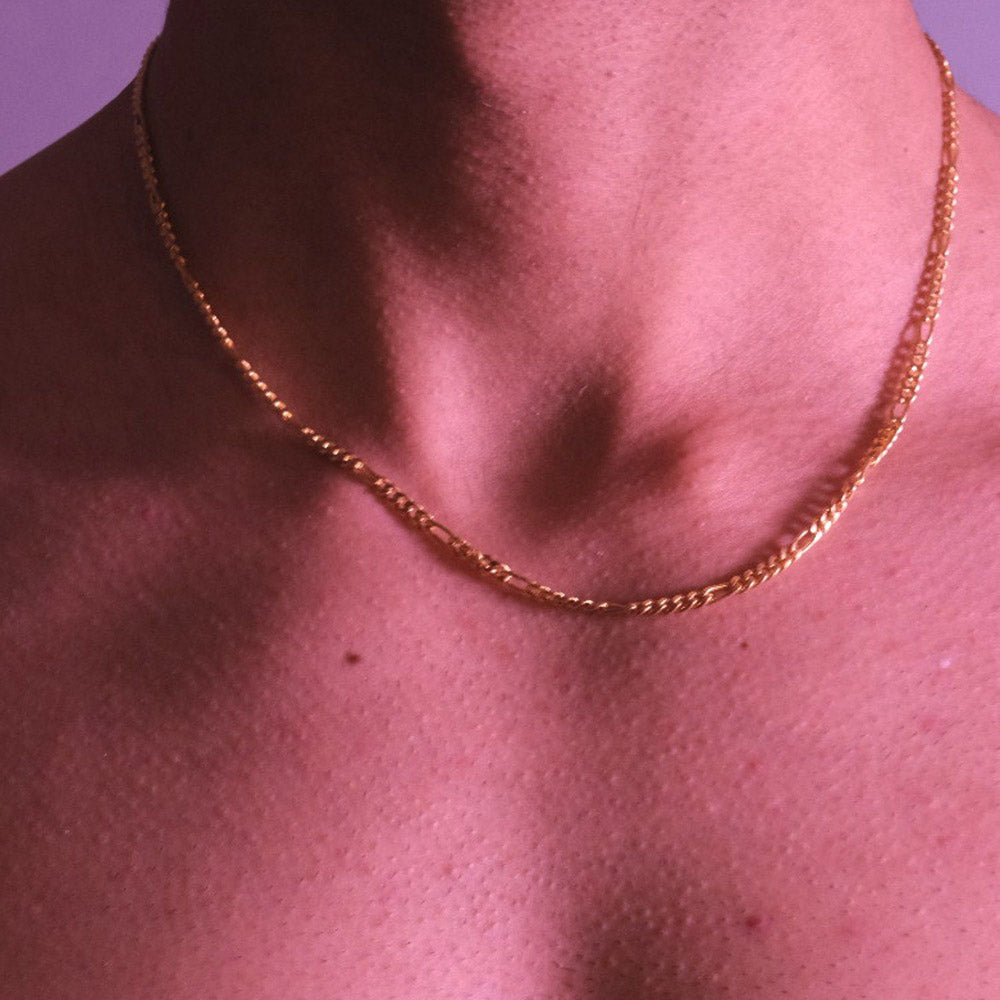 ANUSHKA JAIN JEWELLERY Mini Figaro Chain