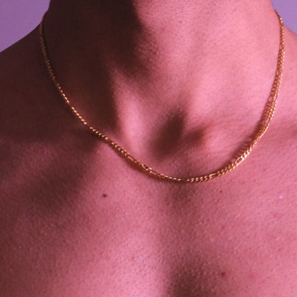ANUSHKA JAIN JEWELLERY Mini Figaro Chain