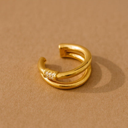 ANUSHKA JAIN JEWELLERY Double Row Ear Cuff