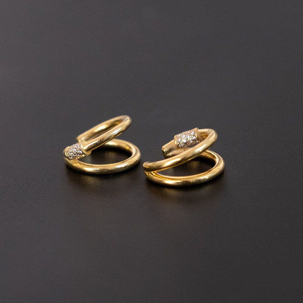 ANUSHKA JAIN JEWELLERY Double Row Ear Cuff