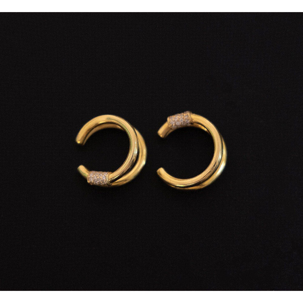ANUSHKA JAIN JEWELLERY Double Row Ear Cuff