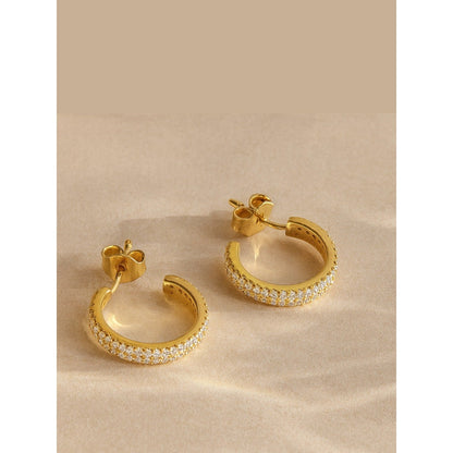 ANUSHKA JAIN JEWELLERY Petite Stud Earrings
