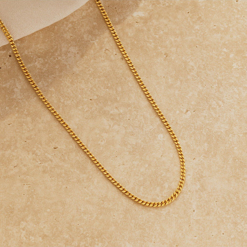 ANUSHKA JAIN JEWELLERY Mini Cuban Chain