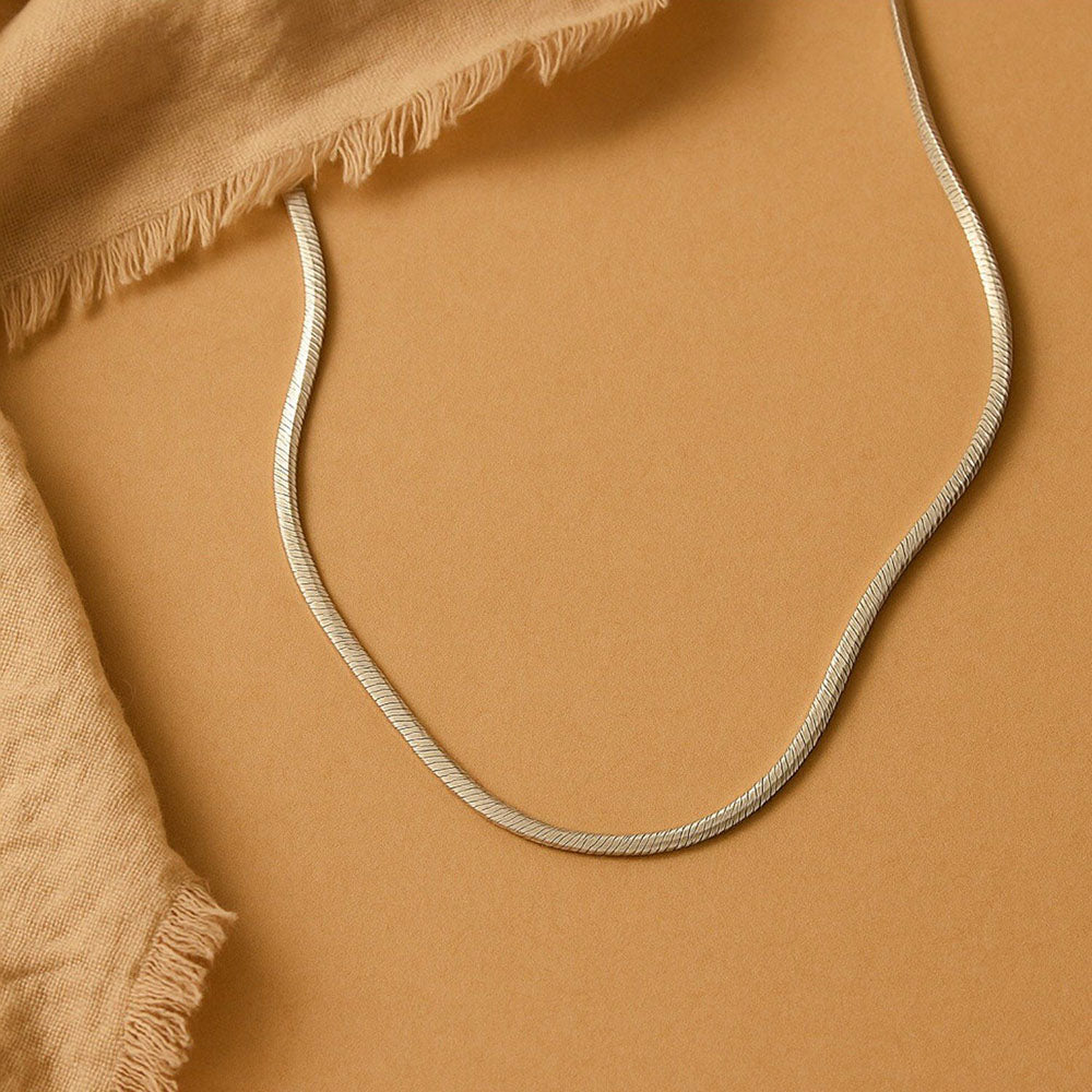 ANUSHKA JAIN JEWELLERY Thick Snake Chain