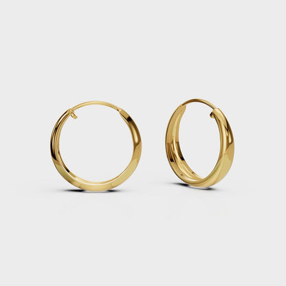 ANUSHKA JAIN JEWELLERY Half Cut Hoops