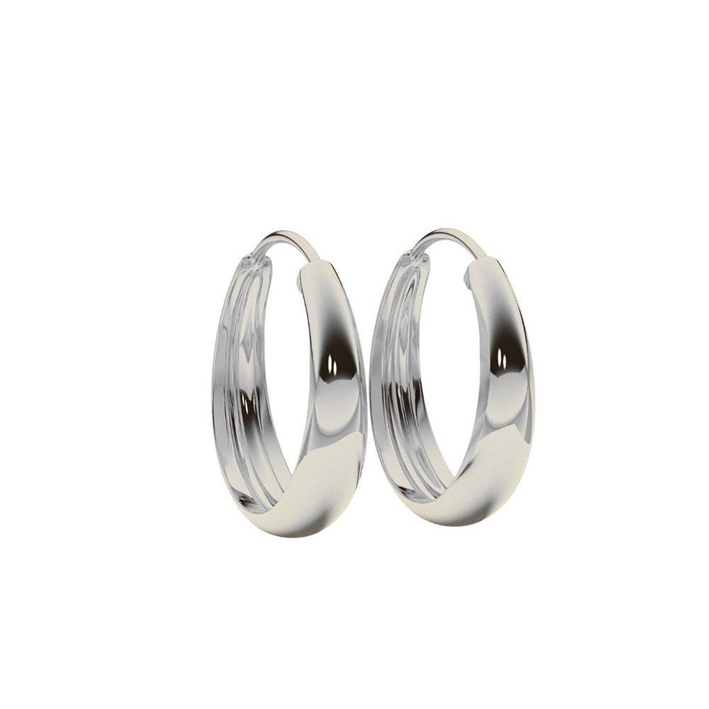 ANUSHKA JAIN JEWELLERY Half Cut Hoops