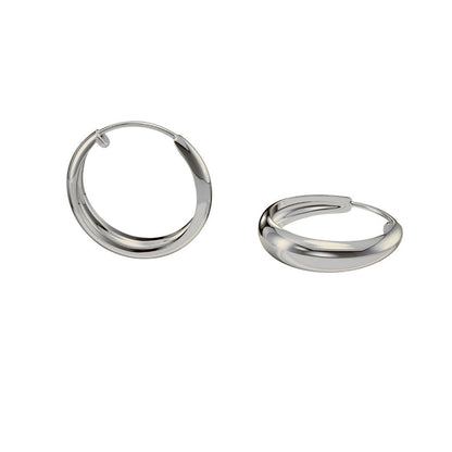 ANUSHKA JAIN JEWELLERY Half Cut Hoops