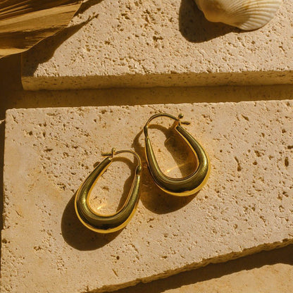 ANUSHKA JAIN JEWELLERY Long Baali Hoops