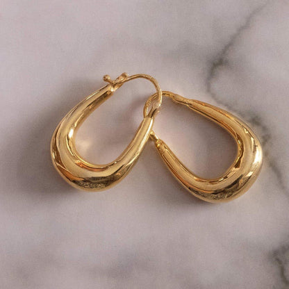 ANUSHKA JAIN JEWELLERY Long Baali Hoops