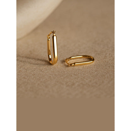 ANUSHKA JAIN JEWELLERY Long Bar Hoops