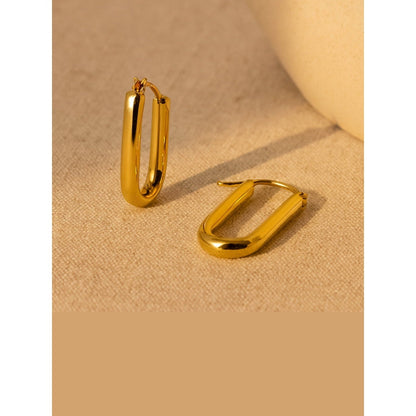 ANUSHKA JAIN JEWELLERY Long Bar Hoops
