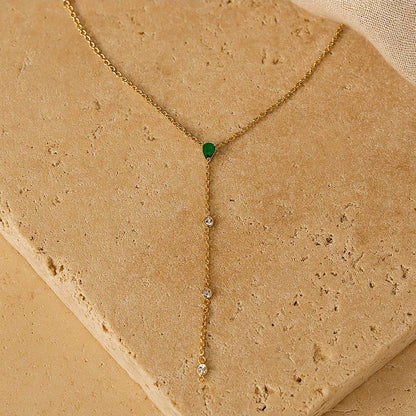 ANUSHKA JAIN JEWELLERY Elsa Lariat Necklace