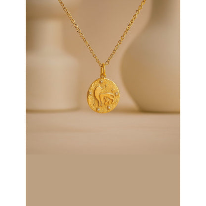 ANUSHKA JAIN JEWELLERY Leo Zodiac Necklace
