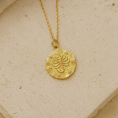 ANUSHKA JAIN JEWELLERY Scorpio Zodiac Necklace