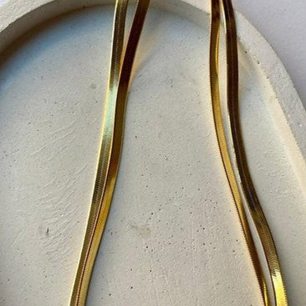 ANUSHKA JAIN JEWELLERY Stacked Snake Necklace