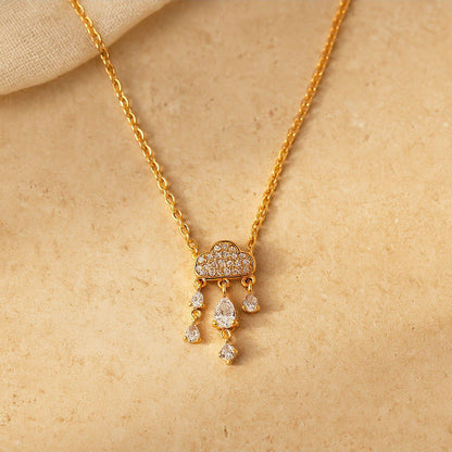 ANUSHKA JAIN JEWELLERY Cloud Drop Necklace