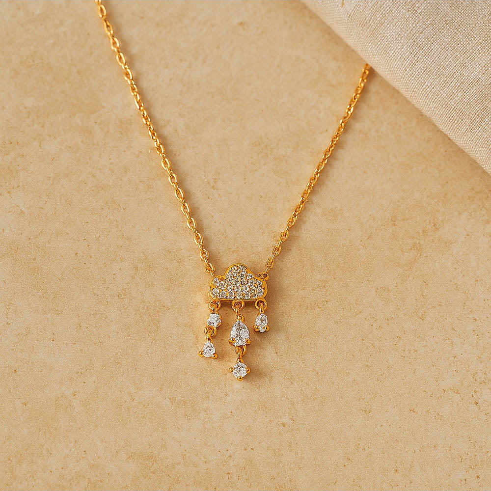 ANUSHKA JAIN JEWELLERY Cloud Drop Necklace