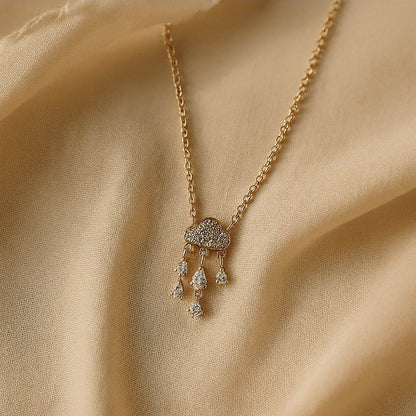 ANUSHKA JAIN JEWELLERY Cloud Drop Necklace