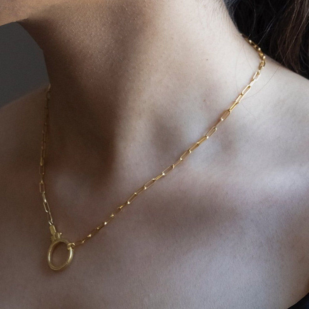ANUSHKA JAIN JEWELLERY Open Lock Necklace