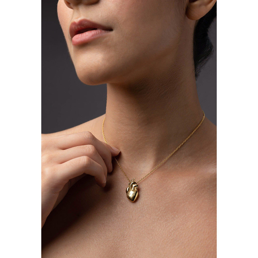 ANUSHKA JAIN JEWELLERY Sakshi's We Heart It Necklace