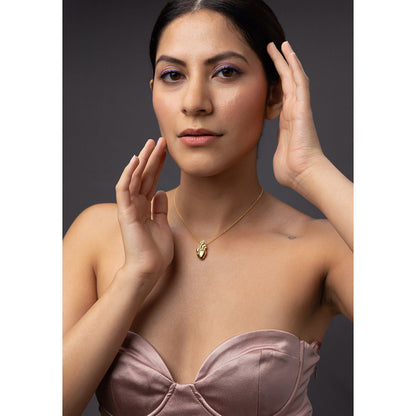 ANUSHKA JAIN JEWELLERY Sakshi's We Heart It Necklace