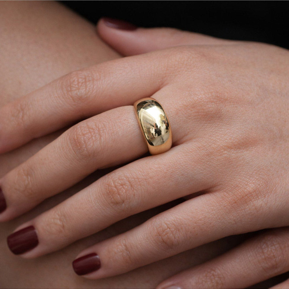 ANUSHKA JAIN JEWELLERY Big Mound Ring