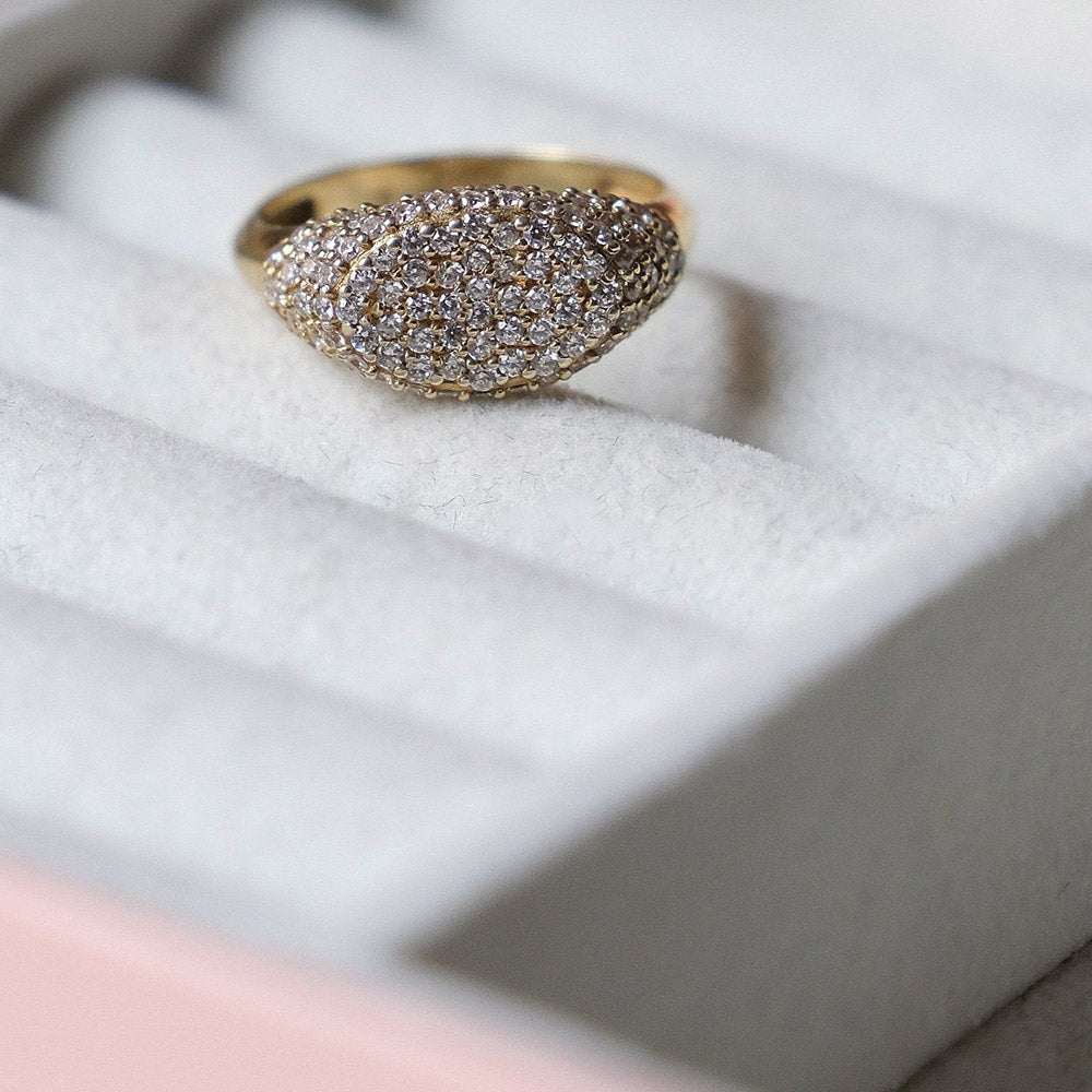 ANUSHKA JAIN JEWELLERY Oval Signet Ring